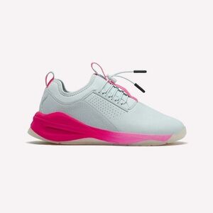 Clove Women’s Classic Limited Edition White Sneakers with Pink Accents